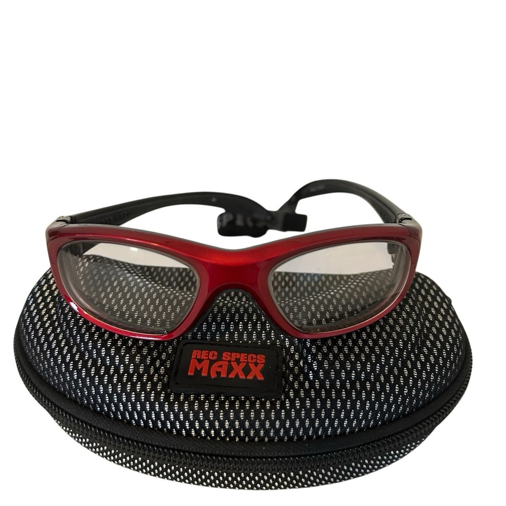 Liberty Rec Specs MAXX MX20 Sports Glasses Frames And Case Red Youth